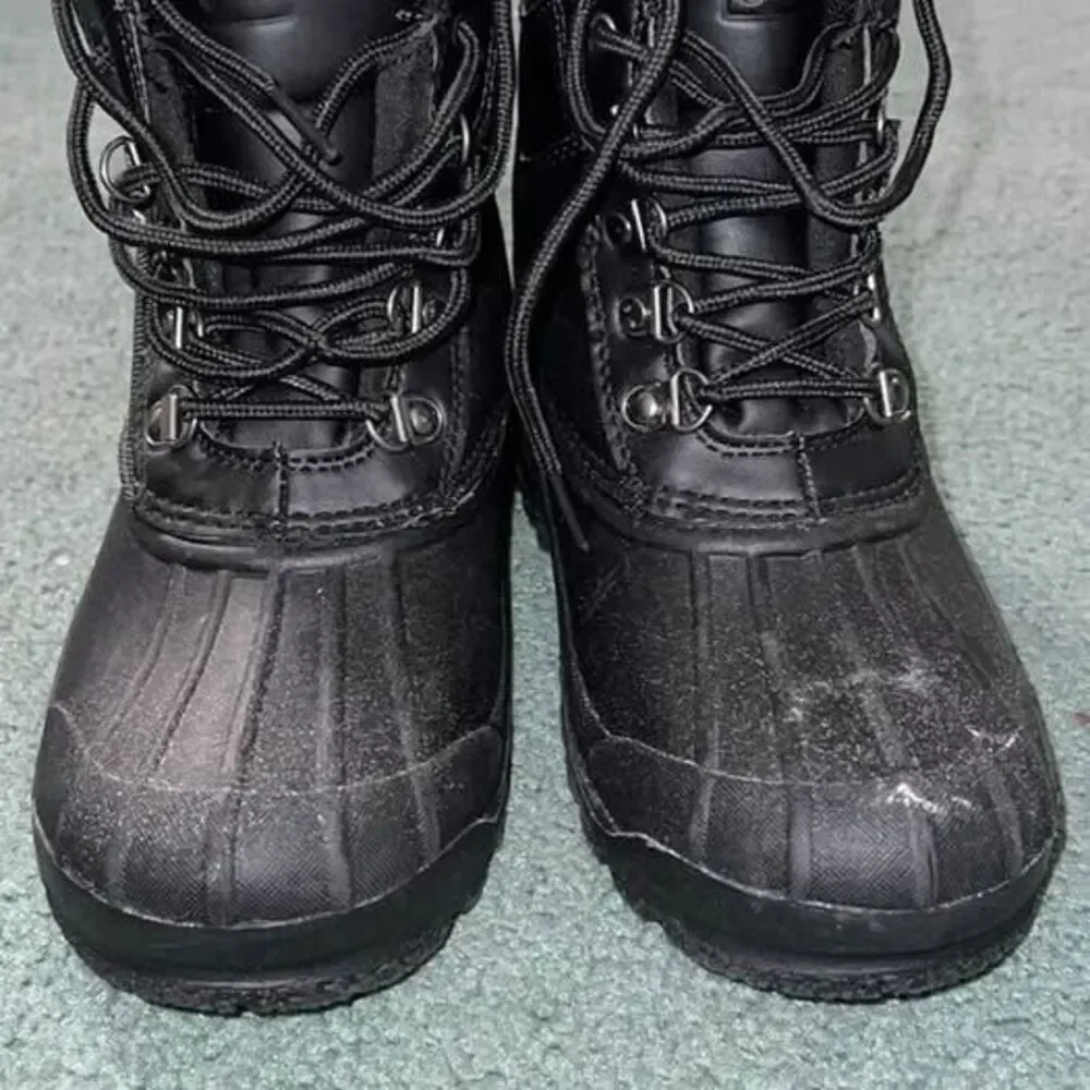 Fila Kids Weathertech Extreme Waterproof black Boot  3SH40155 976 size US 3